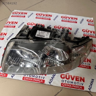 Audi a3 sol ön far çıkma parça orjinal a3 sol far çıkma