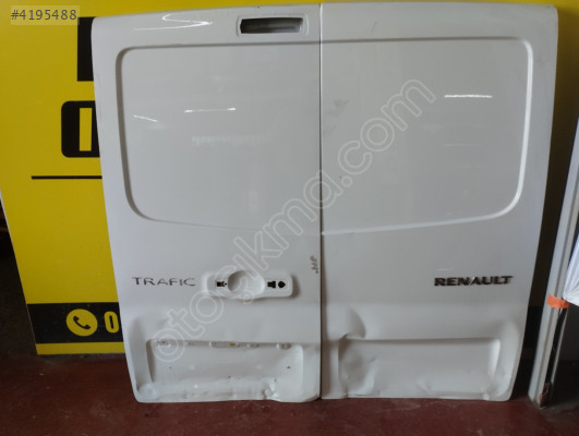 RENAULT TRAFİC BAGAJ KAPAĞI ORJ ÇIKMA SAĞ SOL BEYAZ RENKAY