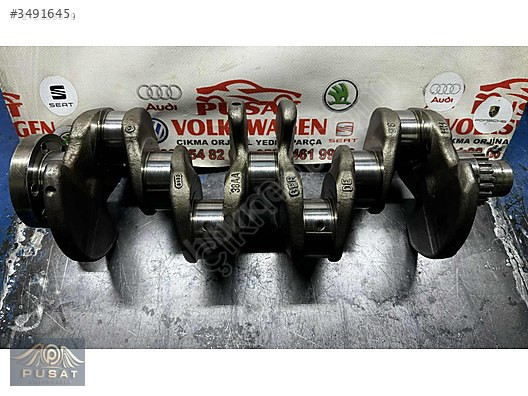 VOLKSWAGEN AMAROK 2.0TDİ ÇIKMA ORJİNAL KRANK MİLİ 38AA KRANK