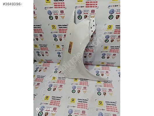 VOLKSWAGEN POLO 2010-2015 SAĞ ÖN ÇAMURLUK BEYAZ OEM 6r0821106a