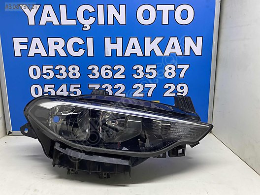 Egea orijinal çıkma düz sağ far