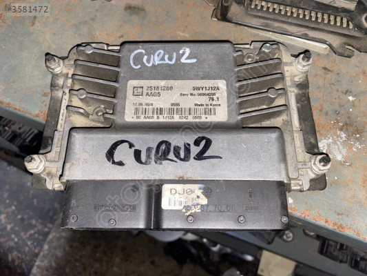 CHEVROLET CRUZE 1.6 MOTOR BEYNİ ÇIKMA 25181280 CANCAN OPEL