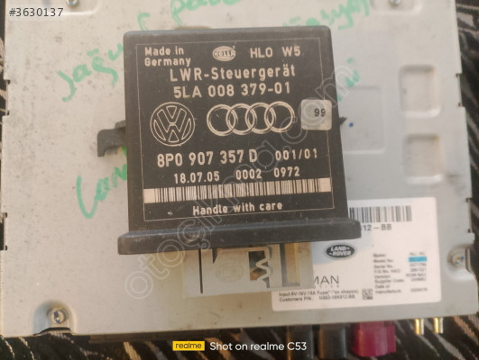 AUDİ A4 A6 A8 FAR KONTROL BEYİN