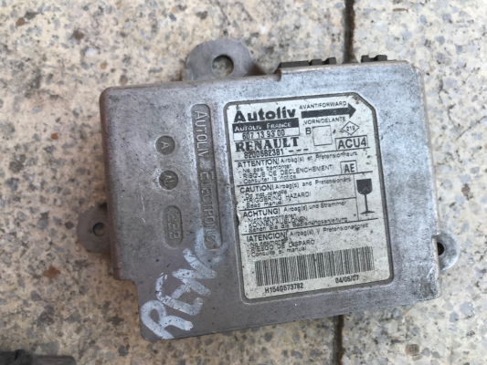 RENAULT LAGUNA AIRBAG BEYNI 607139300