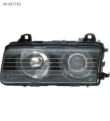 63121393271 BMW E36  9198 KOMPLE FAR SOL (KRISTAL SIYAH MERCEKLI