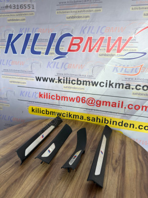 BMW X6 F16 KAPI EŞİK KAPLAMASI M SPORT ORJİNAL ÇIKMA