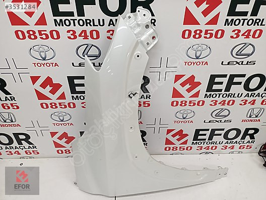 TOYOTA COROLLA CROSS SAĞ ÖN ÇAMURLUK ORJİNAL ÇIKMA YEDEK PARÇA