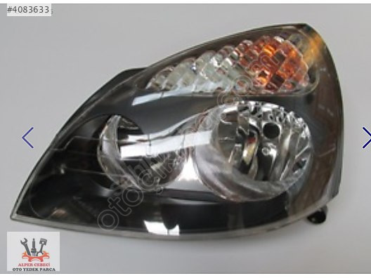 RENAULT CLIO- 2- SD/HB- 2002/2006 FAR SOL ELEK./MOTORSUZ 5FİŞLİ
