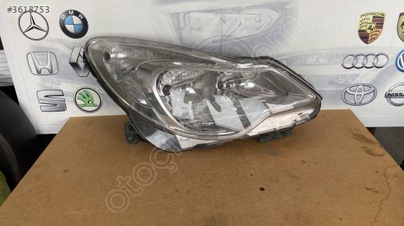 Orjinal Çıkma OPEL CORSA D Sağ Far - Garantili ve Kontrollü