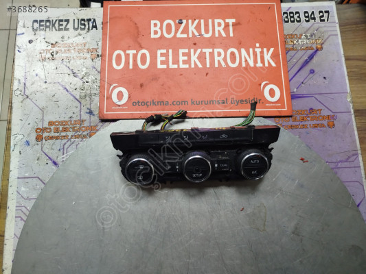 SKODA SUPER B OCTAVİA KLİMA PANELİ 5E0907044E