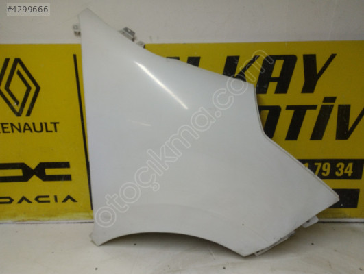 631000936R RENAULT MASTER SAĞ ÖN ÇAMURLUK BEYAZ ORJ ÇIKMA RENKAY