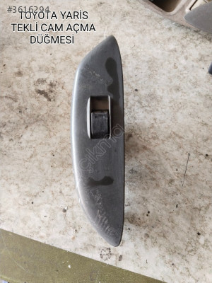 TOYOTA YARİS ORJİNAL TEKLİ CAM AÇMA DÜĞMESİ