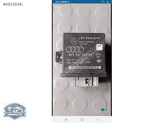 VW 8K5 907 357 00 B8 A4 TDI ELOKTRONİK MODÜLLER