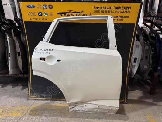 NİSSAN QASHQAİ SAĞ ARKA KAPI 2022-2023-2024-2025 ÇIKMA ORİJİNAL