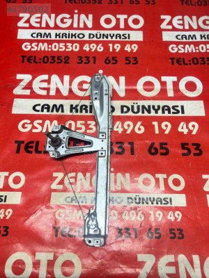 Renault Clio III Sağ Arka Cam Krikosu Manuel