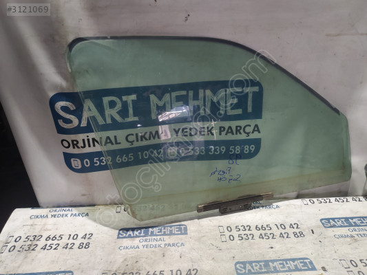 ÇIKMA FORD FİESTA 1998 SAĞ ÖN KAPI CAMI