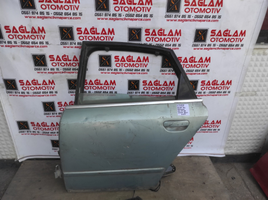 ÇIKMA AUDİ A4 B7 KASA 2004-2008 SOL ARKA KAPI CAM KRİKOSU
