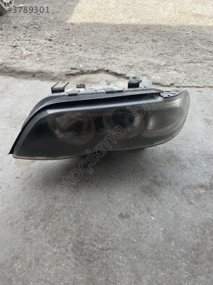 BMW X5 E 53 MAKYAJLI KASA SOL ÖN FAR HATASIZ ÇIKMA ORJİNAL