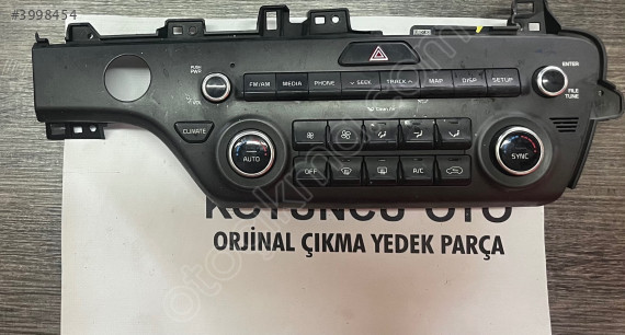 Kia Sportage klima kontrol paneli