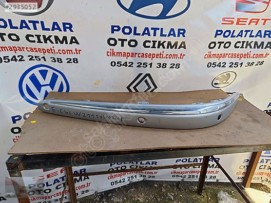 Mercedes w211 E Class ön tampon bandı sol tarafı
