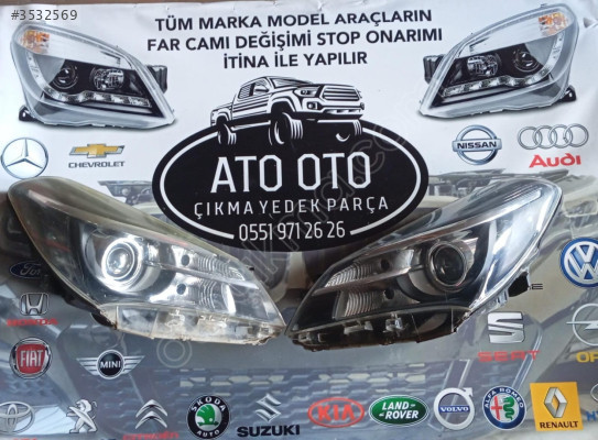 TOYOTA YARİS ORJİNAL ÇIKMA SAĞ SOL FAR