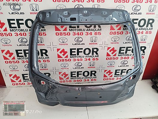 TOYOTA C-HR BAGAJ KAPAĞI ÇIKMA ORİJİNAL PARÇA 2016-2022