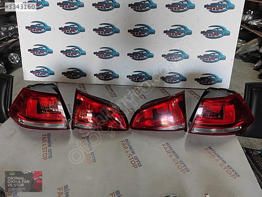 GOLF 7 STOP TANE 1.500 TL ORJİNAL HATASIZ BİNBİR OTO FAR STOP