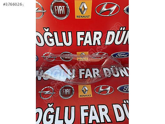 Renault megane 2 faz 2 sol ön far camı sıfır orjinal