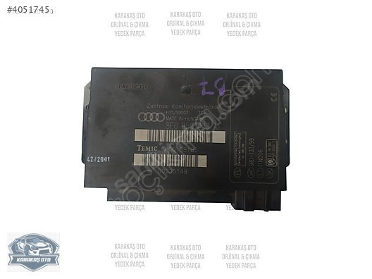 AUDİ A4 BCM KONFOR BEYNİ MODÜLÜ ORJİNAL ÇIKMA 8E0959433AE