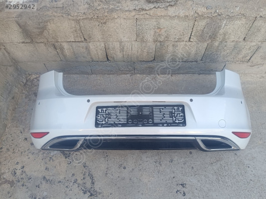 Golf 7 arka tampon orjinal dolu