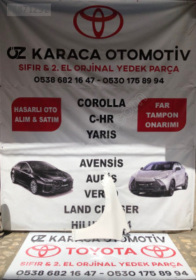 2024-2025 TOYOTA C-HR ÇIKMA ORJINAL SAĞ ÖN ÇAMURLUK