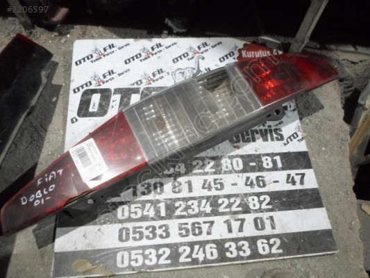 FİAT DOBLO 2001  SAĞ STOP ÇIKMA