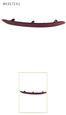 GOLF 8 ARKA TAMPON REFLEKTÖRÜ SAG 2021-5H0945106