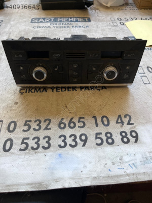 ÇIKMA AUDI Q7 4L0 820 043 F 4L0820043F KLİMA KONTROL PANELİ