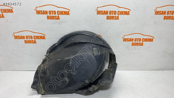 Dacia Duster Ön Sol Çamurluk Davlumbazı 638410005R