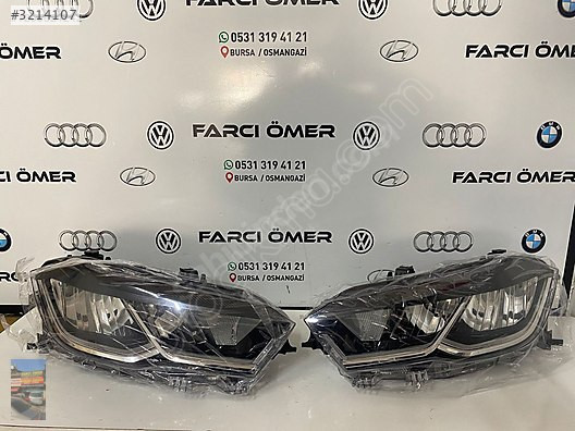 VW POLO SAĞ SOL ÖN FAR SIFIR FULL LED 21-2023