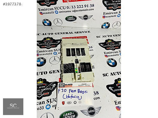BMW F30 HATASIZ FEM BEYNİ
