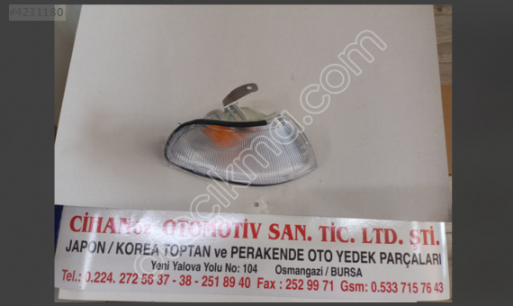 1992-1994 Hyundai Excel Sol/Sağ Sinyal Lambası - Adet Fiyatı