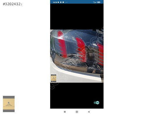 PEUGEOT 208 2021 ARKA SOL STOP LAMBASI