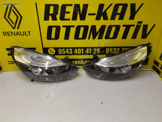 RENAULT CLİO 4 MAKYAJLI SAĞ SOL FAR ORJ ÇIKMA RENKAY OTO KOCAELİ
