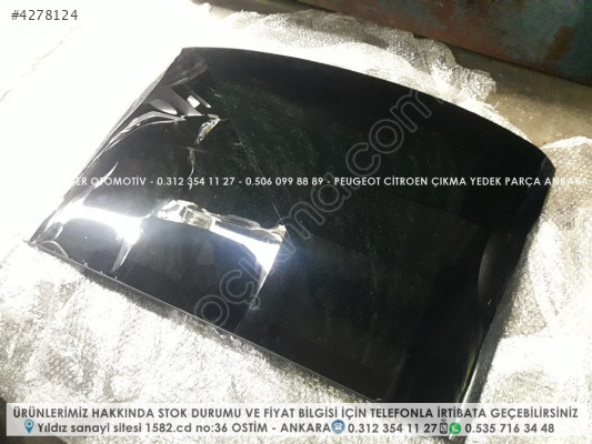 PEUGEOT 206 ÇIKMA ORİJİNAL SUNROOF CAMI