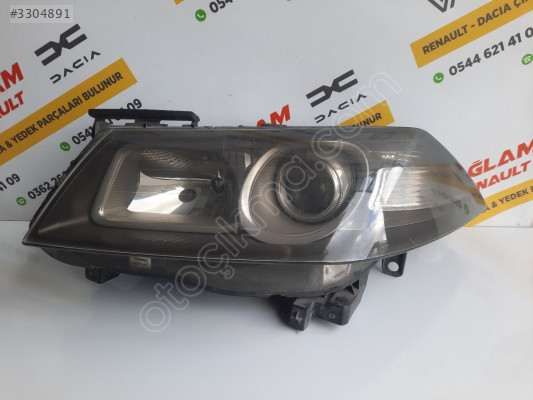 Renault Megane 2 2007-2009 Orjinal Çıkma Zenon Sol Far 7701063256