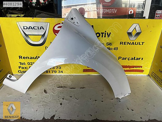 RENAULT CLIO 4 ÇIKMA ORJİNAL SAĞ ÖN ÇAMURLUK VE DİĞER PAÇALARI