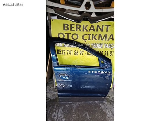 Renault symbol Dacia Sandero sağ ön kapı 9.000 TL