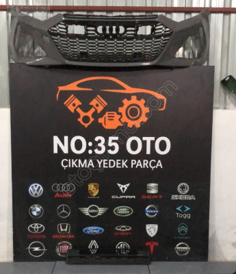 5E0853677 SKODA OCTAVİA ÖN TAMPON ORTA IZGARA 2018-2021