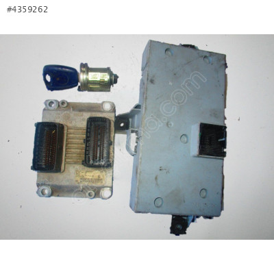 0261206981 Fiat Punto 1.2 Motor Beyni Komple Seti