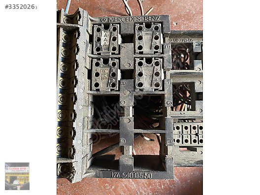 1265400550 W126 SİGORTA PANOSU