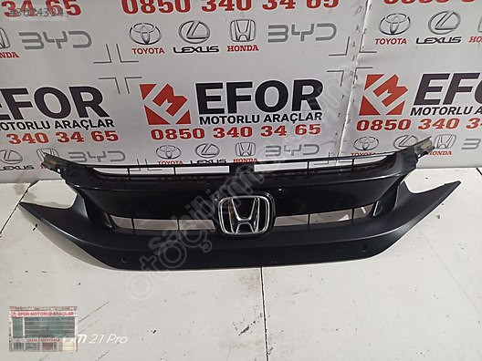 HONDA CİVİC ÖN PANJUR ÇIKMA ORİJİNAL PARÇA 2016-2018