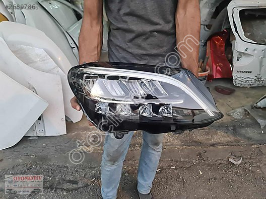 2018/2021 MERCEDES 205 KASA C SERİSİ MAKYAJLI SAĞ FAR ORJİNA