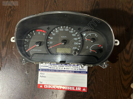 ACCENT ADMİRA 1.5 DİZEL GÖSTERGE PANELİ  ORJİNAL